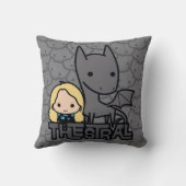 漫画Thestralおよびルナのキャラクターの芸術 クッション (裏面)