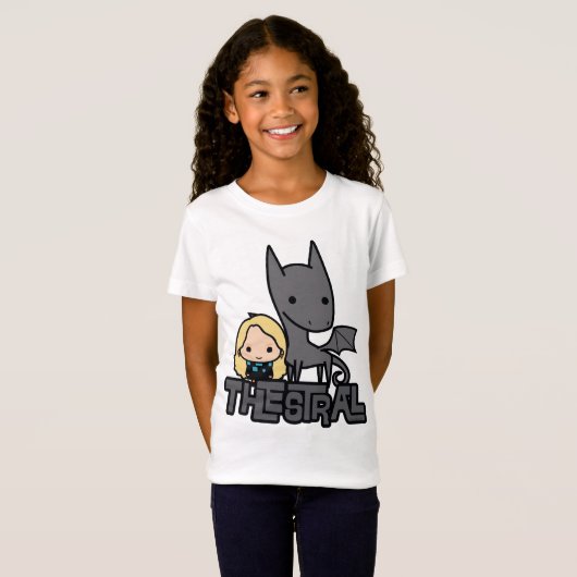 漫画Thestralおよびルナのキャラクターの芸術 Tシャツ (正面フル)