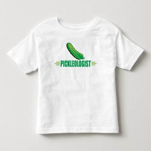 漬おもしろい物学者 トドラーTシャツ (正面)