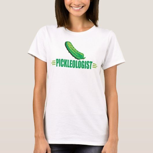 漬おもしろい物学者 Tシャツ (正面)