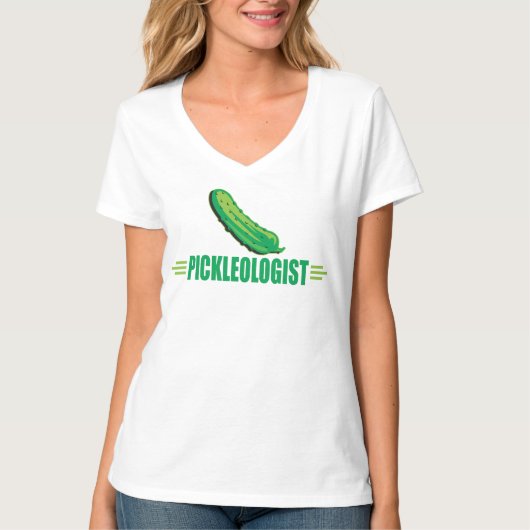 漬おもしろい物学者 Tシャツ (正面)