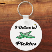 漬け信じ物だ キーホルダー (正面)