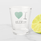 漬物が大好き ショットグラス (裏面)