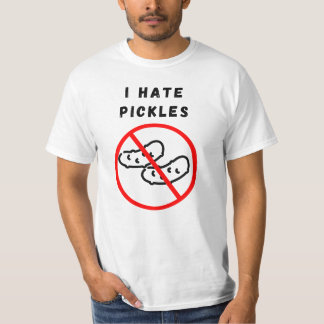 漬物が大嫌いだ Tシャツ