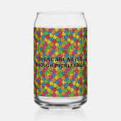 漬物が足りない ガラス缶 (正面)