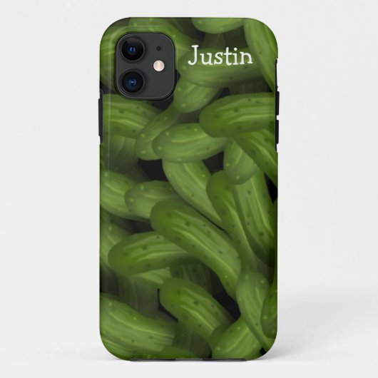 漬物のケースメイトが辛うじて行く Case-Mate iPhoneケース (裏面)