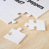 漬物のコショウのピーターのパイパーによって選ばれるコツコツつつく音 ジグソーパズル (側面)