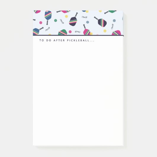 漬物の後に行う漬物 ポストイット (正面)