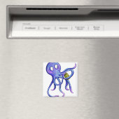 漬物の瓶の磁石を付けたタコ マグネット (インサイチュ (食洗機))