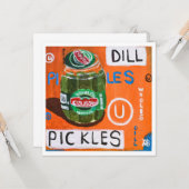 漬物の瓶 カード (正面/裏面インサイチュ)