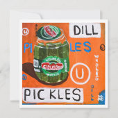 漬物の瓶 カード (正面)