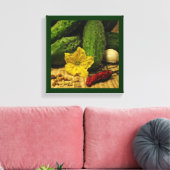漬物を作る キャンバスプリント (インサイチュ (リビング))