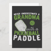 漬物を持ったおばあちゃんを甘く見ない 招待状 (正面/裏面)