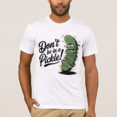 漬物を食うな Tシャツ (正面)