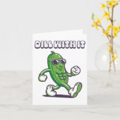 漬物を飲クールむ カード (黄色い花)