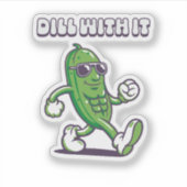 漬物を飲クールむ シール (正面)