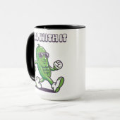 漬物を飲クールむ マグカップ (正面左)