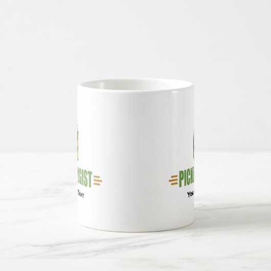 漬物学者ピクおもしろいル·ラバーズ コーヒーマグカップ (中央)