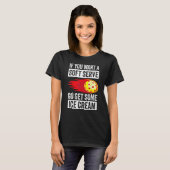 漬物用ソフトクリーム漬けボール Tシャツ (正面フル)