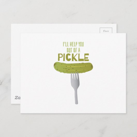 漬物 ポストカード (正面/裏面)