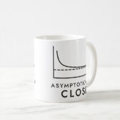 漸近的に近づく微積分グラフ コーヒーマグカップ (正面右)