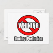 潅流時の愚痴は禁止 ポストカード (正面/裏面)