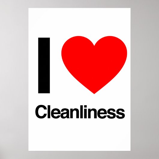 潔癖が好きだ ポスター (正面)