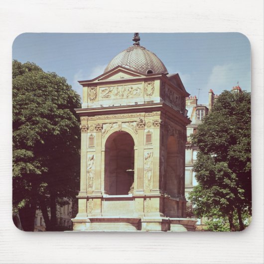 潔白な人、c.1550の噴水 マウスパッド (正面)