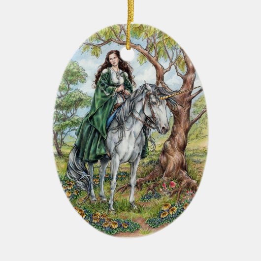 潔白のオーナメント セラミックオーナメント (正面)