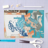 潘団右衛門直之、芳年の勝利 薄葉紙 (クラフト)