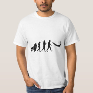 潜り、泳ぐゲーム Tシャツ