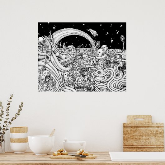 潜在意識 ポスター (キッチン)