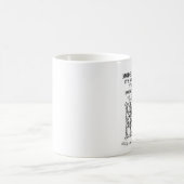 潜在的な世帯HAZZARDのマグ コーヒーマグカップ (中央)