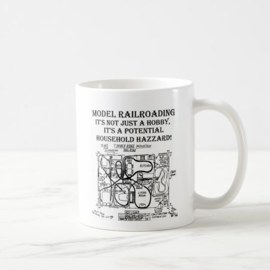 潜在的な世帯HAZZARDのマグ コーヒーマグカップ (右)