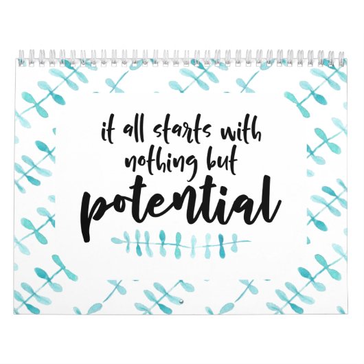 潜在的な引用文 カレンダー (カバー)