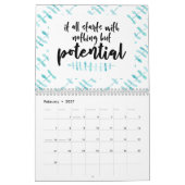 潜在的な引用文 カレンダー (2月 2027)