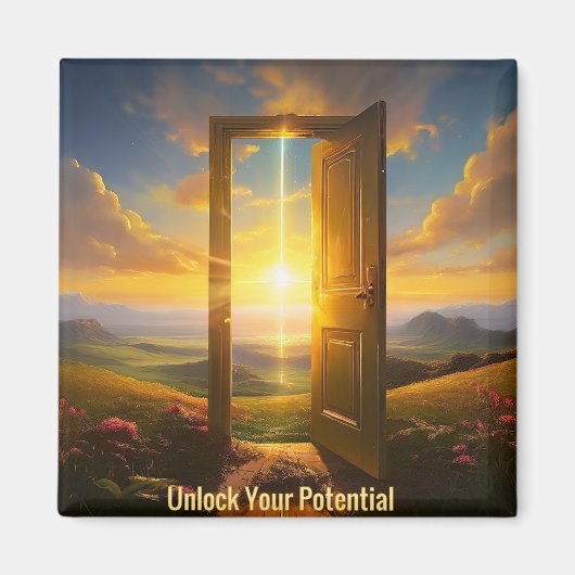 潜在的やる気を起こさせるな陽性を解除する マグネット (正面)