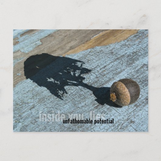 「潜在的」はがき ポストカード (正面)