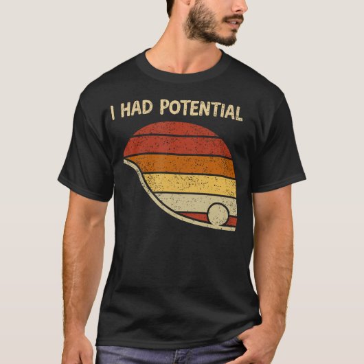 潜在能力があった物理科学 Tシャツ (正面)