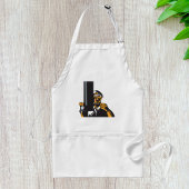 潜望鏡航海のを用いた潜水艦長 スタンダードエプロン