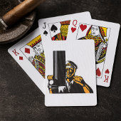 潜望鏡航海のを用いた潜水艦長 トランプ