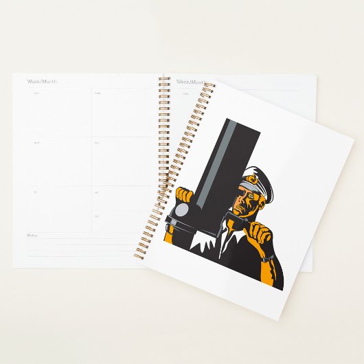 潜望鏡航海のを用いた潜水艦長 プランナー手帳