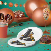 潜望鏡航海のを用いた潜水艦長 ペーパープレート