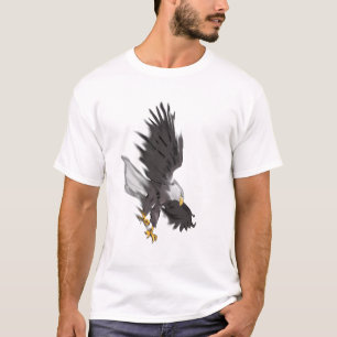 潜水の白頭鷲 Tシャツ