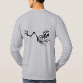 潜水工作員の除行 Tシャツ (裏面)