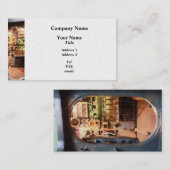 潜水艦でハッチ 名刺 (正面/裏面)