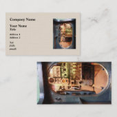 潜水艦でハッチ 名刺 (正面/裏面)