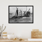潜水艦と帆船1905 ポスター (キッチン)