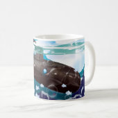 潜水艦の北極冒険 コーヒーマグカップ (正面右)