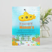 潜水艦パーティーの招待状 招待状 (スタンド正面)